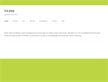 Tablet Screenshot of irapop.com